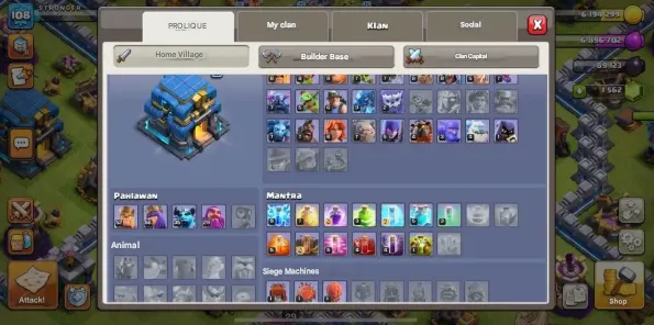 COC159 TH12 Semi Max | 5 Builders | Strong Heroes & Epic Equipment 